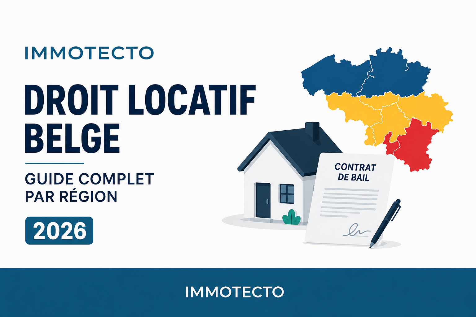 Droit locatif belge : guide complet par région (Wallonie, Bruxelles, Flandre)